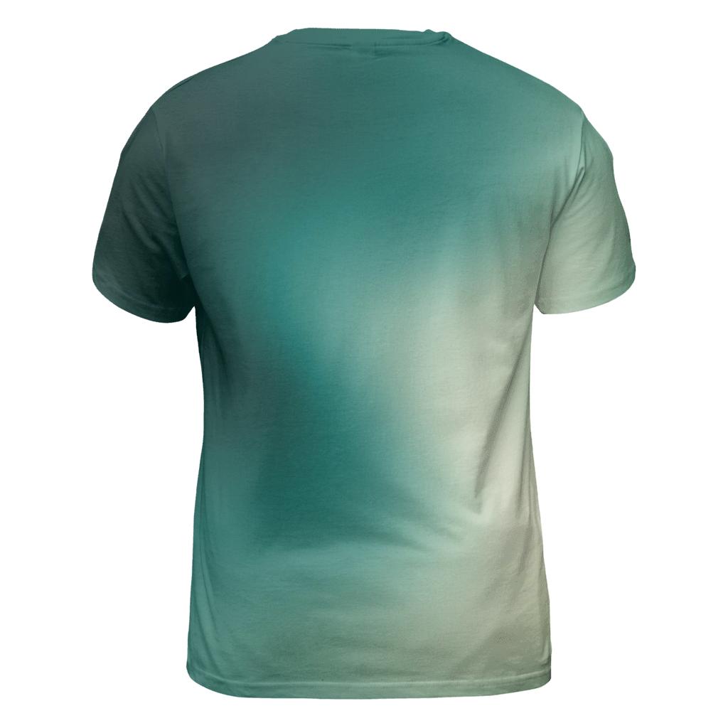 Velvet Jade Fade Gradient custom all-over print shirts