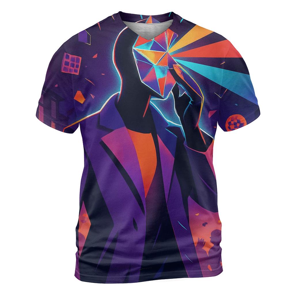 Prism Mask Parade designer pattern shirts