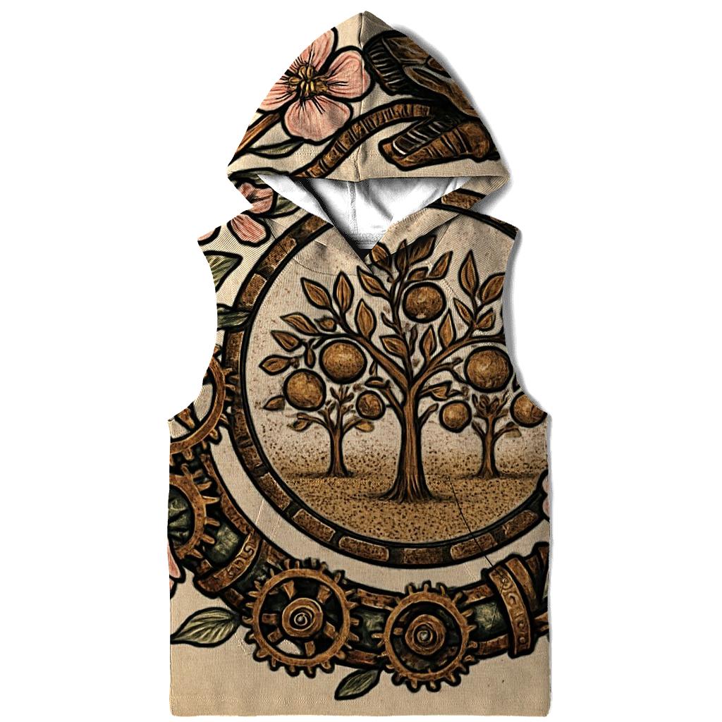 Clockwork Orchard Ouroboros embroidered hoodies