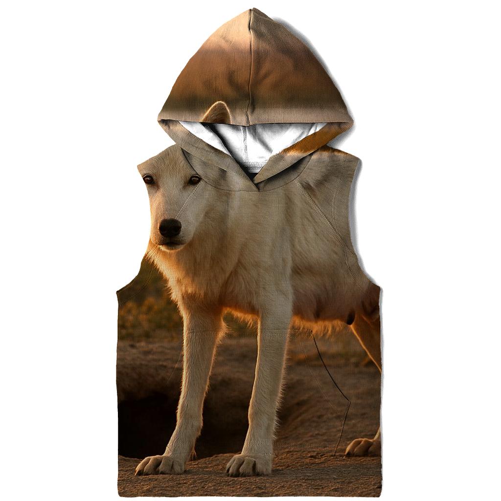 Den Site Survey On Arctic Tundra Ridge designer hoodies