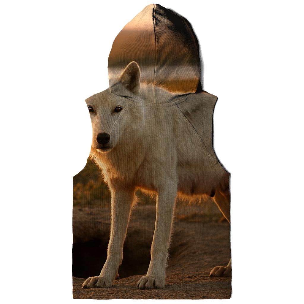 Den Site Survey On Arctic Tundra Ridge designer hoodies