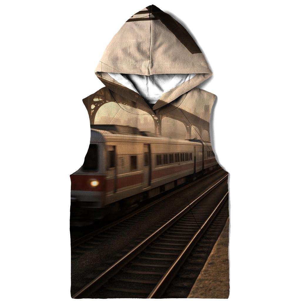 Harlem River Sunrise From A Metro North Overpass custom hoodies