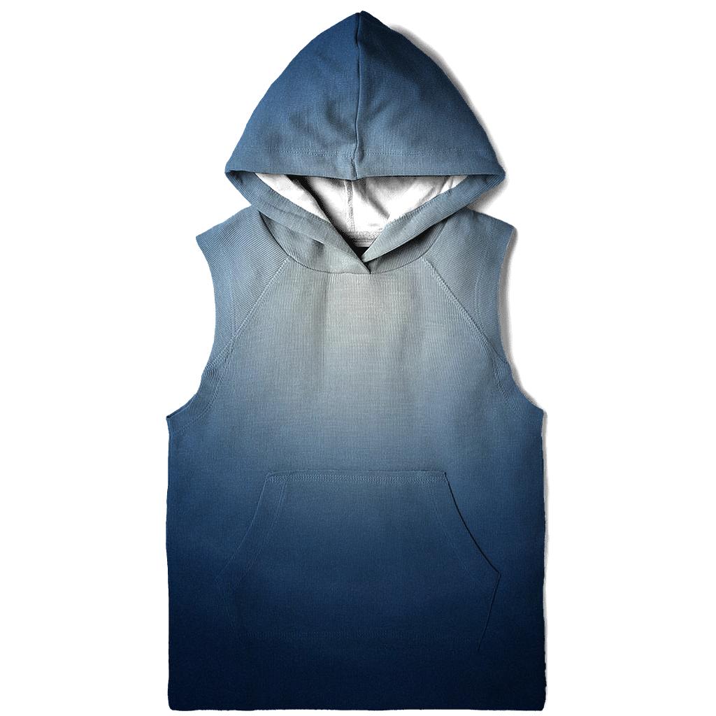 Lunar Frost Drift Gradient zip-up hoodies