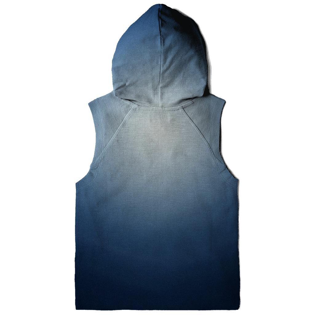 Lunar Frost Drift Gradient zip-up hoodies