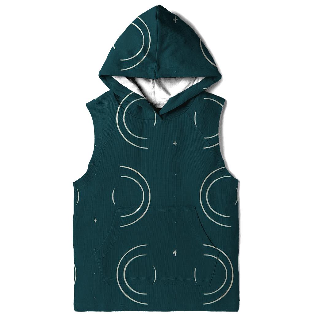 Gravitational Lens Arc Coordinate Field premium hoodies