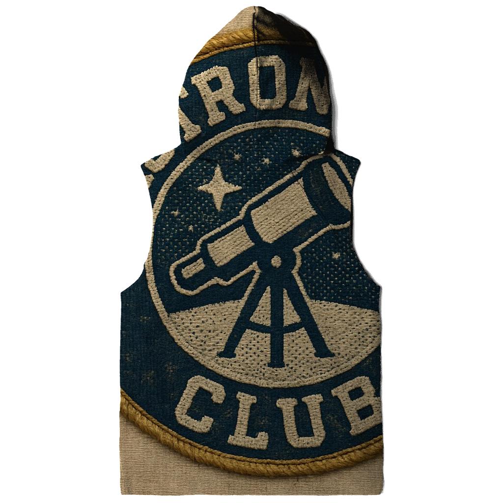 Old School Astronomy Club Patch Emblem pullover hoodies
