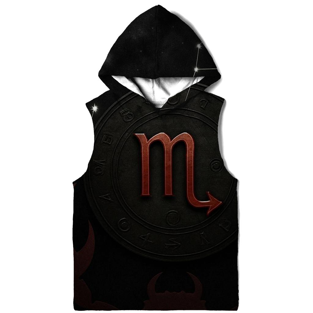 Scorpio Fixed Star Talon Sigil embroidered hoodies