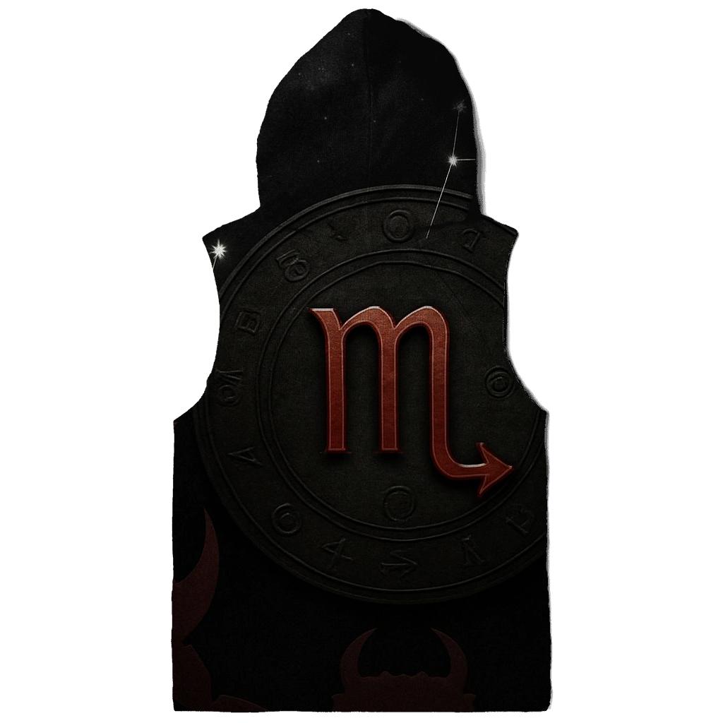 Scorpio Fixed Star Talon Sigil embroidered hoodies