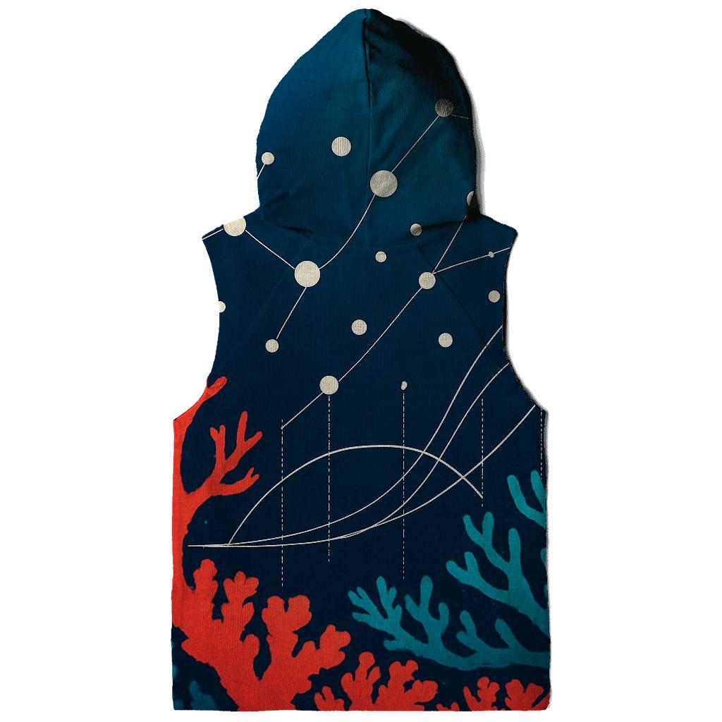 Coral Reef Data Visualization Poster hoodie designs