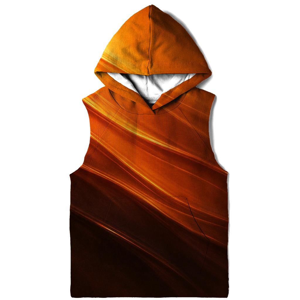 Molten Copper Current Gradient graphic hoodies