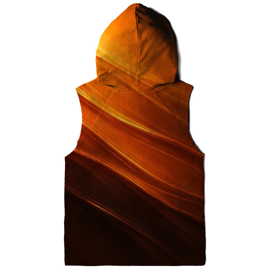 Molten Copper Current Gradient graphic hoodies
