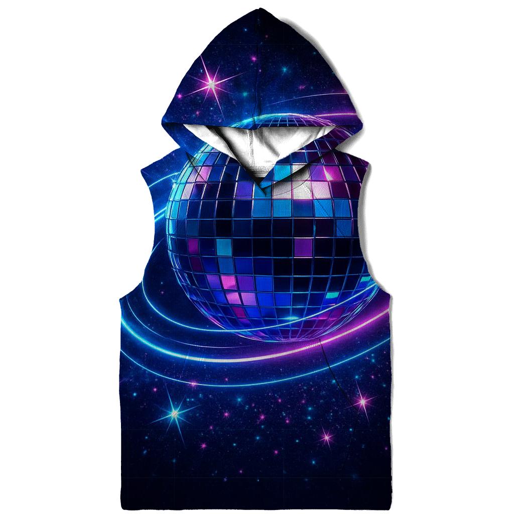 Neon Disco Orbit hoodie designs