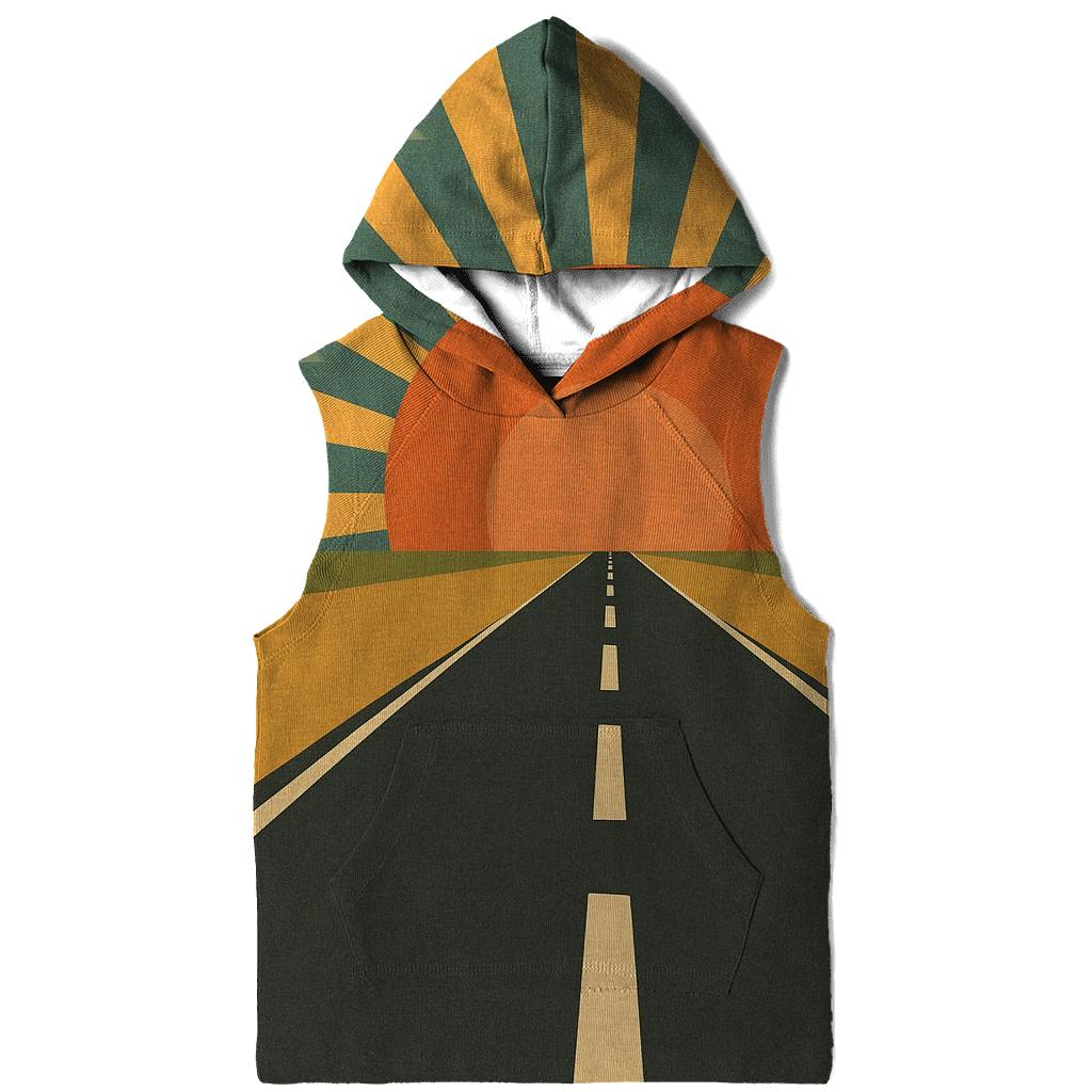 Sunburst Road Trip Horizon zip-up hoodies
