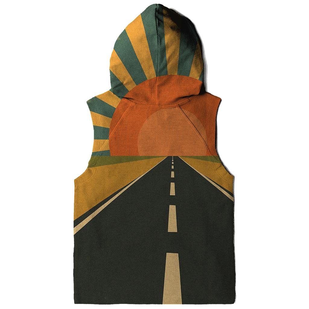 Sunburst Road Trip Horizon zip-up hoodies