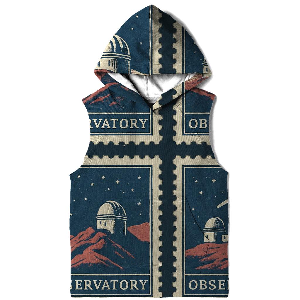 Retro Observatory Travel Stamp Set designer hoodies