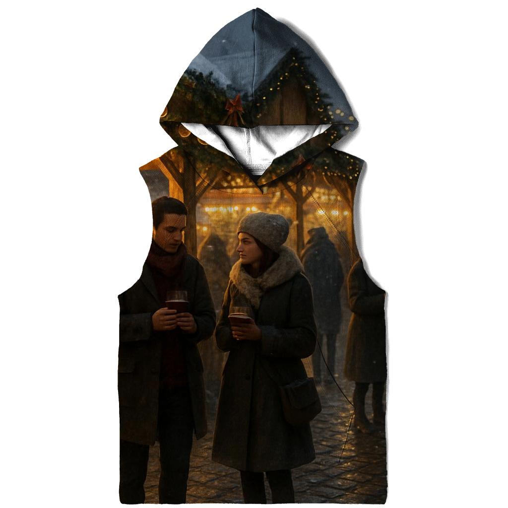 Christmas Market Lantern Glow hoodie styles