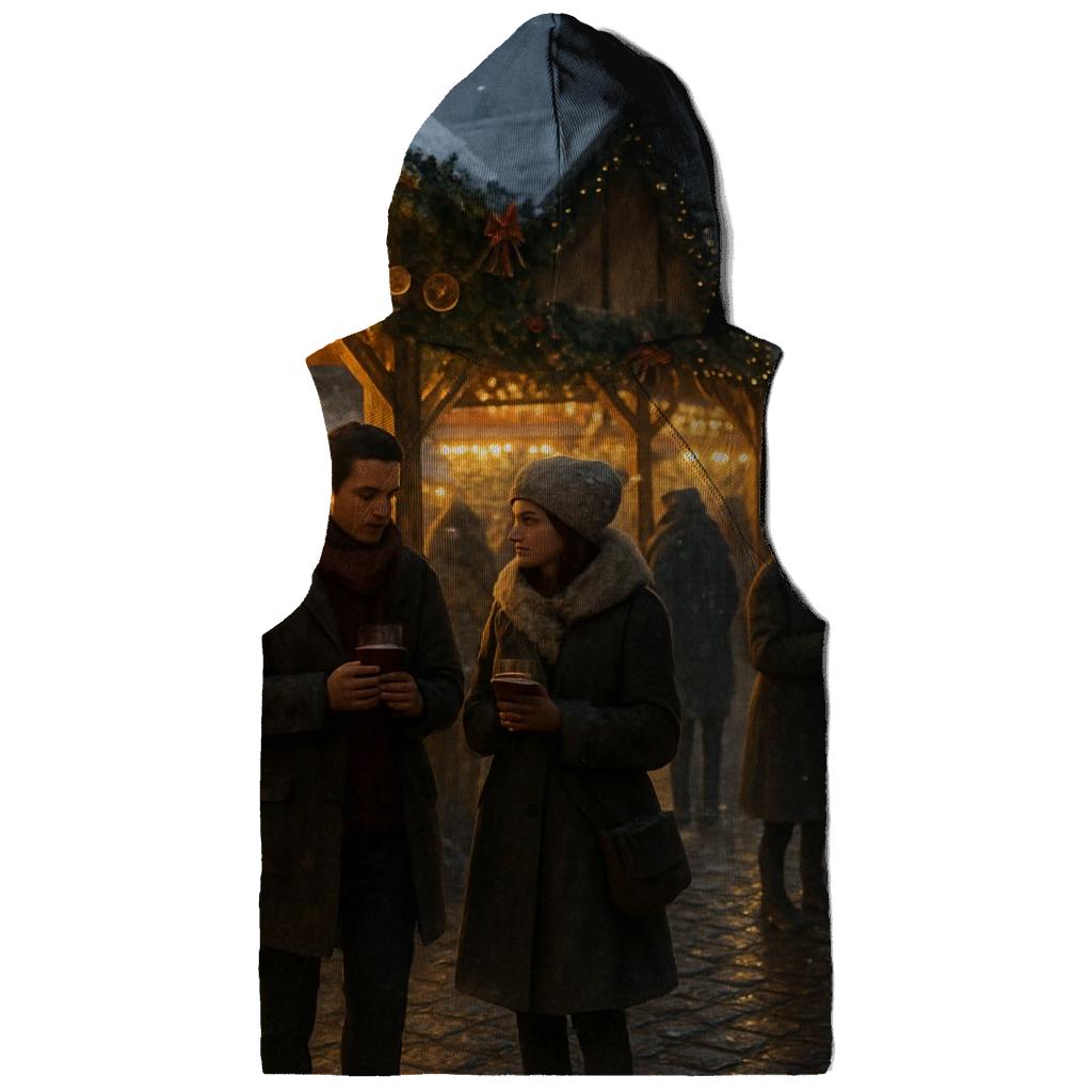 Christmas Market Lantern Glow hoodie styles