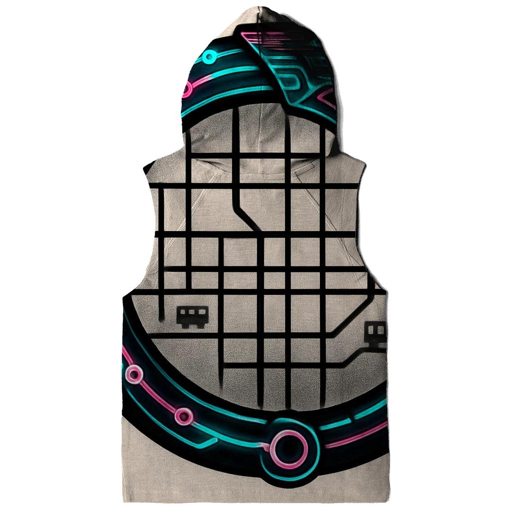 Neon Metro Ouroboros Circuit hoodie styles