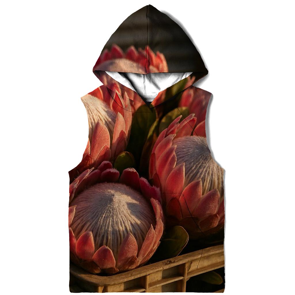 Protea Heads On A Market Crate hoodie trends