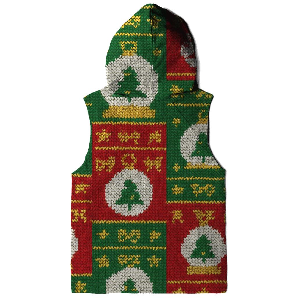 Ornament Snow Globe Patchwork Design graphic hoodies