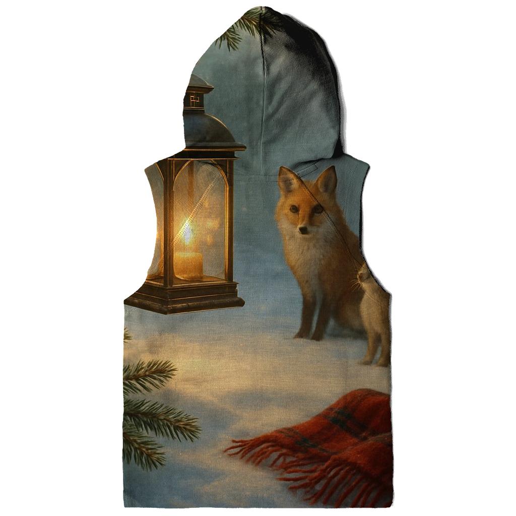 Forest Lantern And Woodland Carolers premium hoodies
