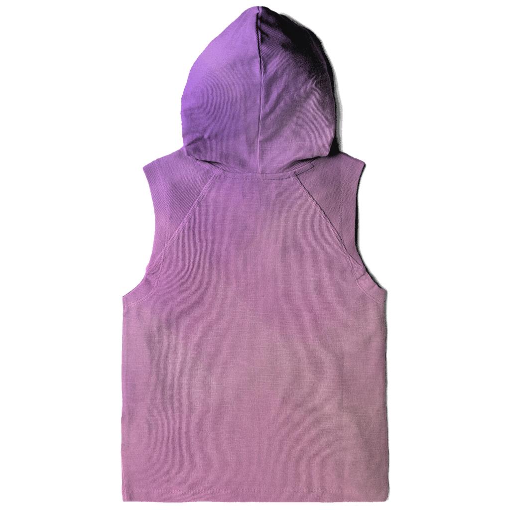 Orchid Nebula Veil Gradient pullover hoodies