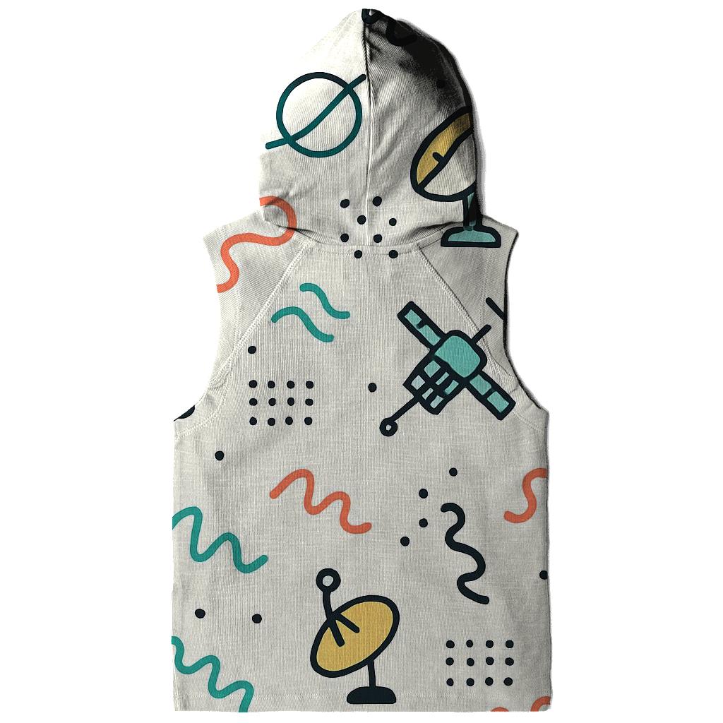 Memphis Satellite Doodles hoodies fashion