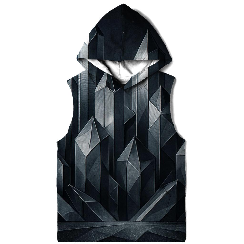 Silver Facet Skyline designer hoodies