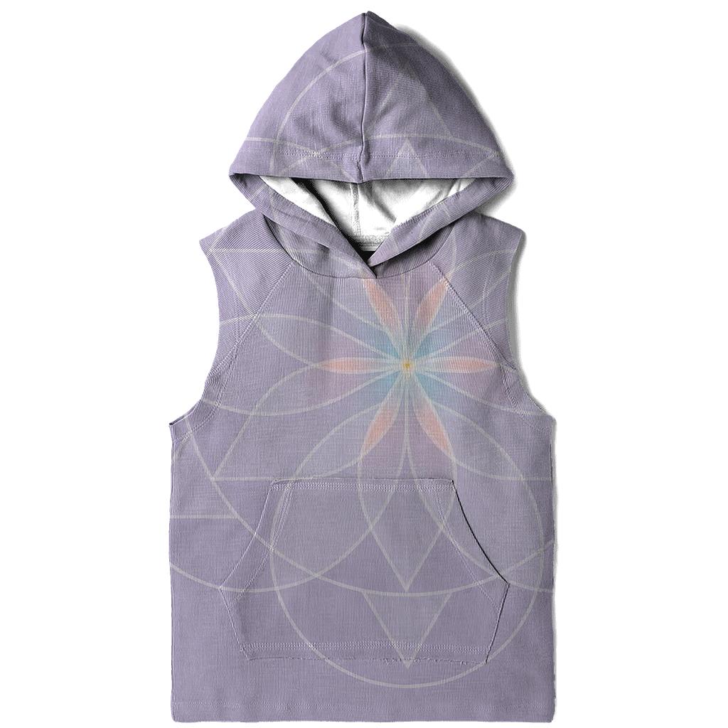 Prism Breath Geometry embroidered hoodies