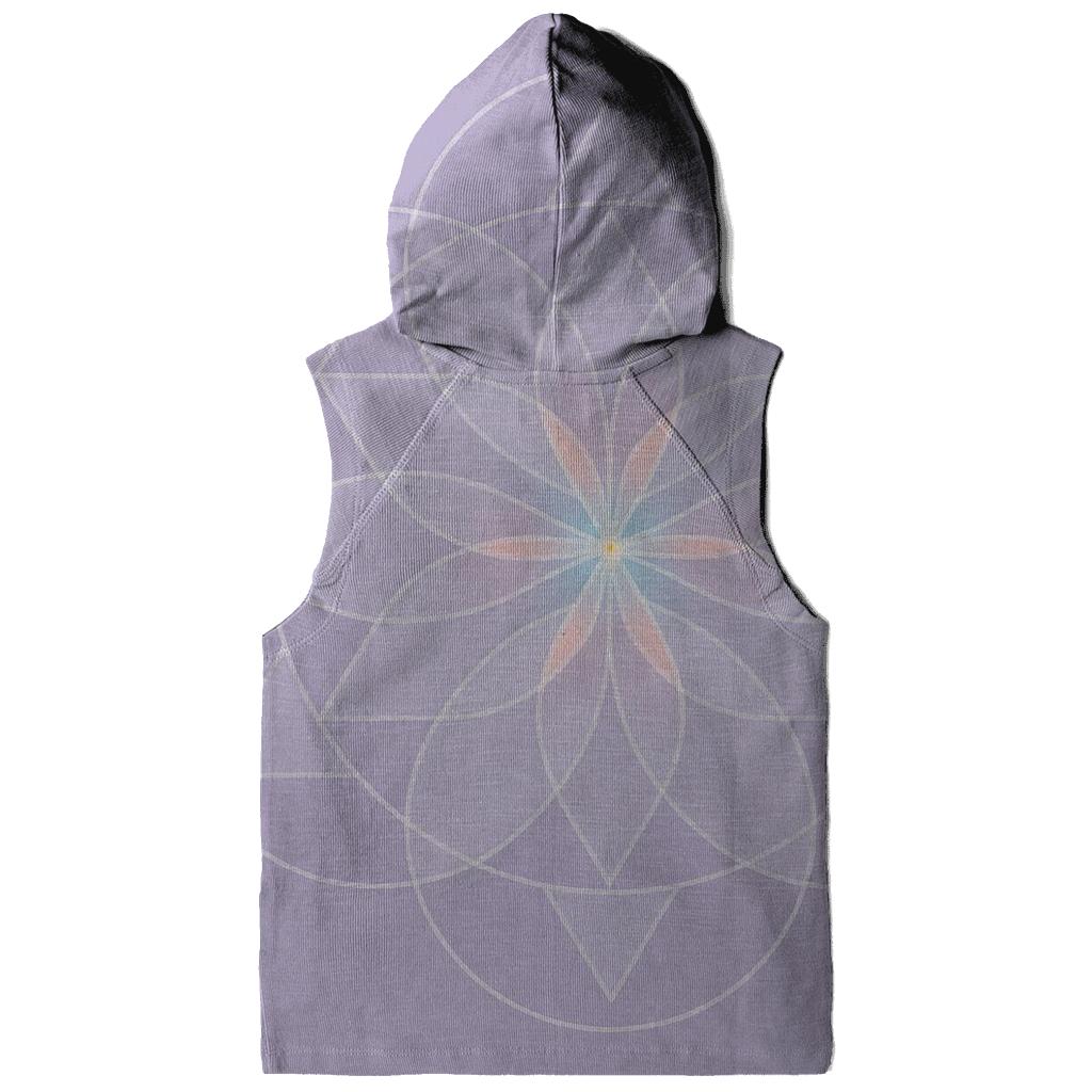 Prism Breath Geometry embroidered hoodies
