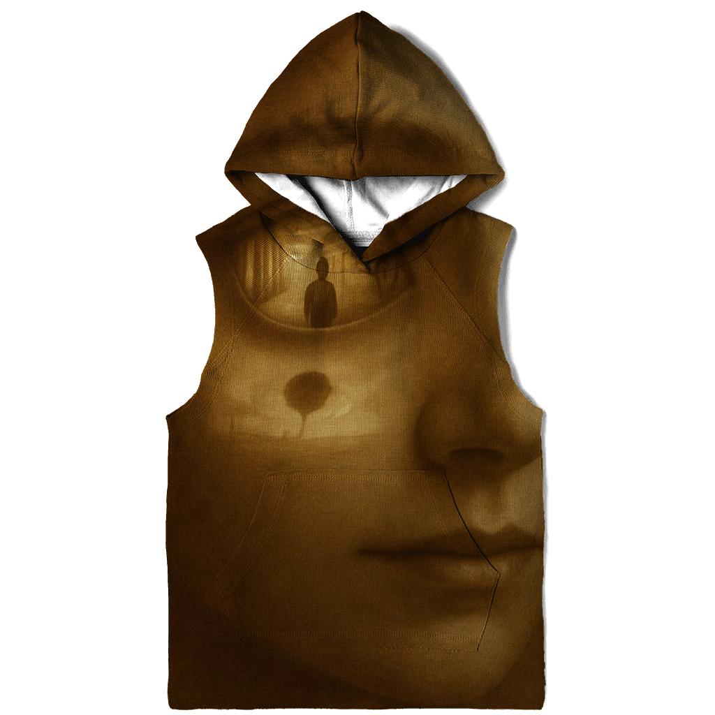 A Map Drawn From Her Eyes printed hoodies