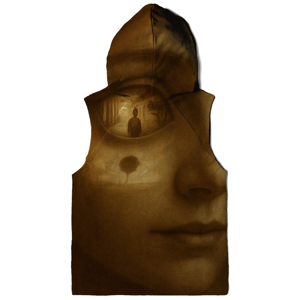 A Map Drawn From Her Eyes printed hoodies