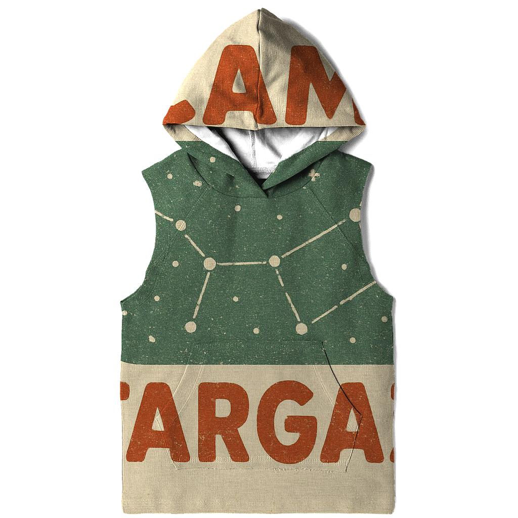 Retro Summer Camp Star Map Banner hoodies fashion