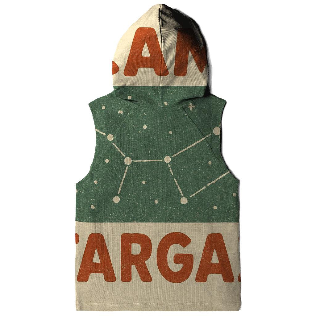 Retro Summer Camp Star Map Banner hoodies fashion