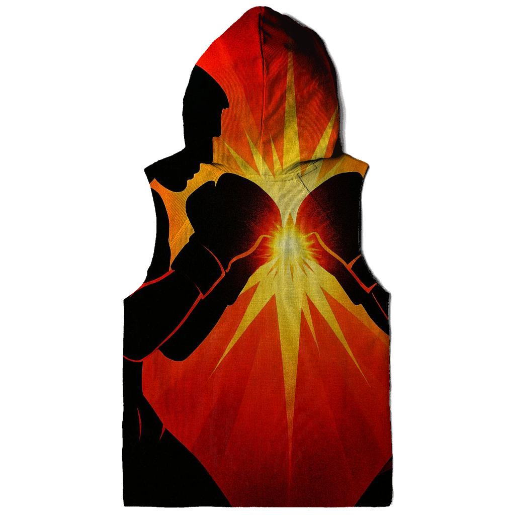 Solar Flare Boxing graphic hoodies