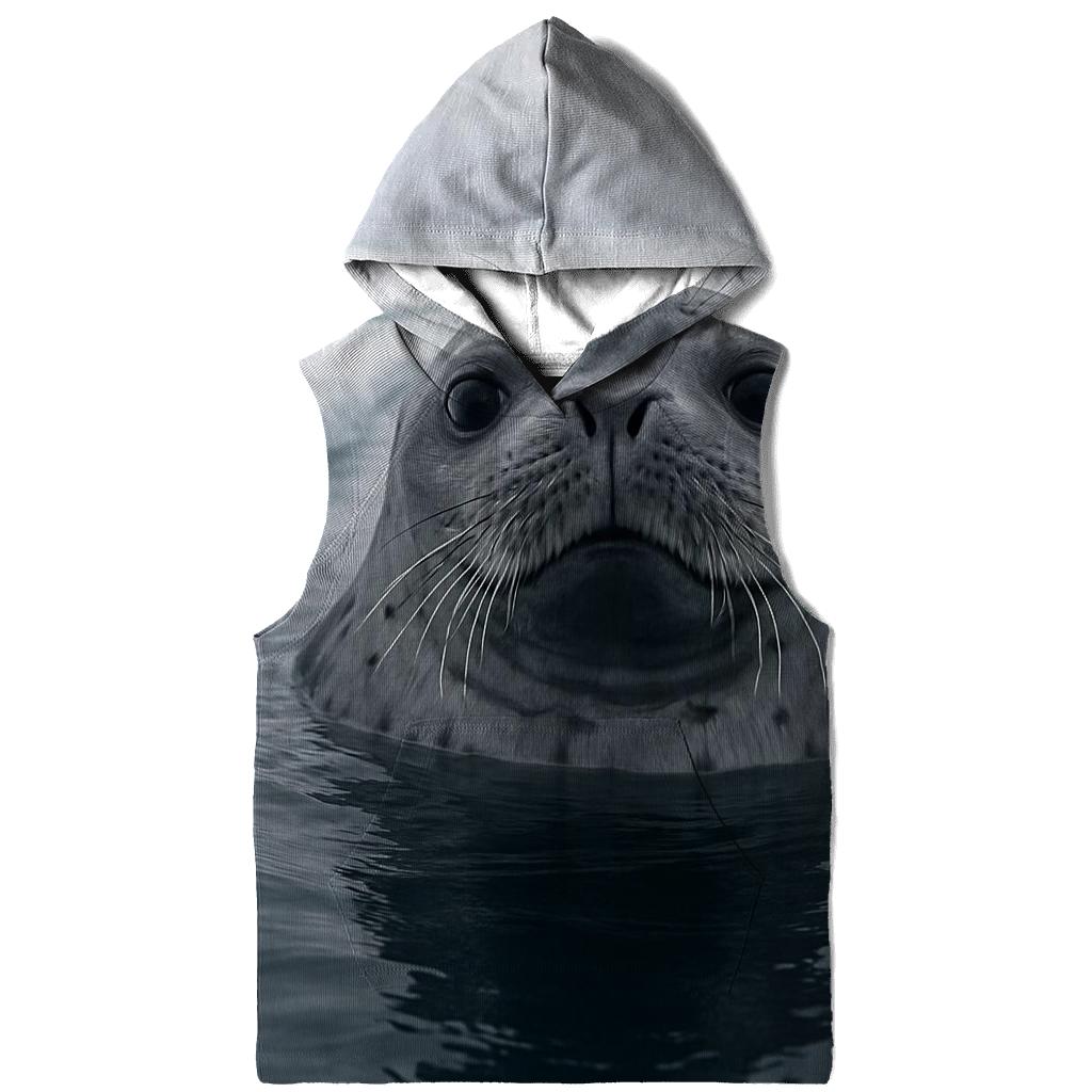 Ice Shelf Breach Weddell Seal pullover hoodies