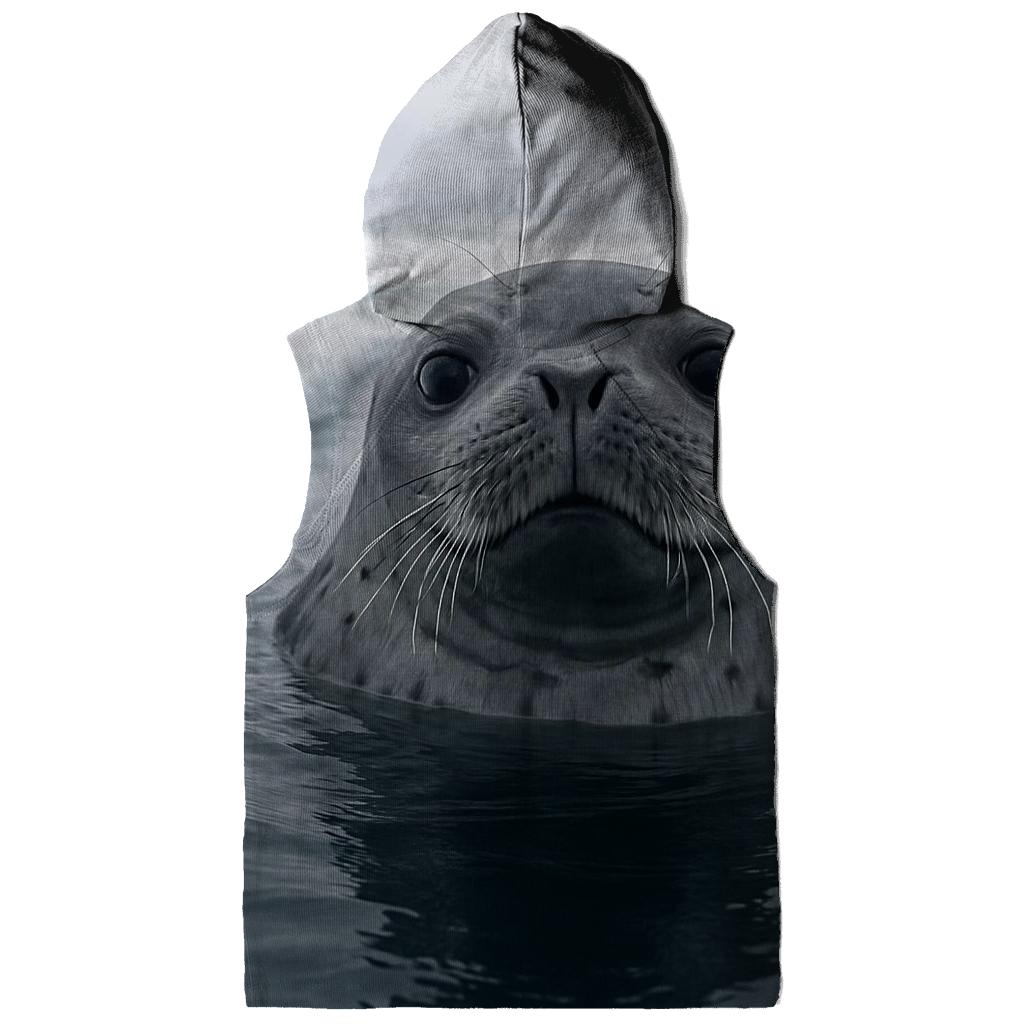 Ice Shelf Breach Weddell Seal pullover hoodies