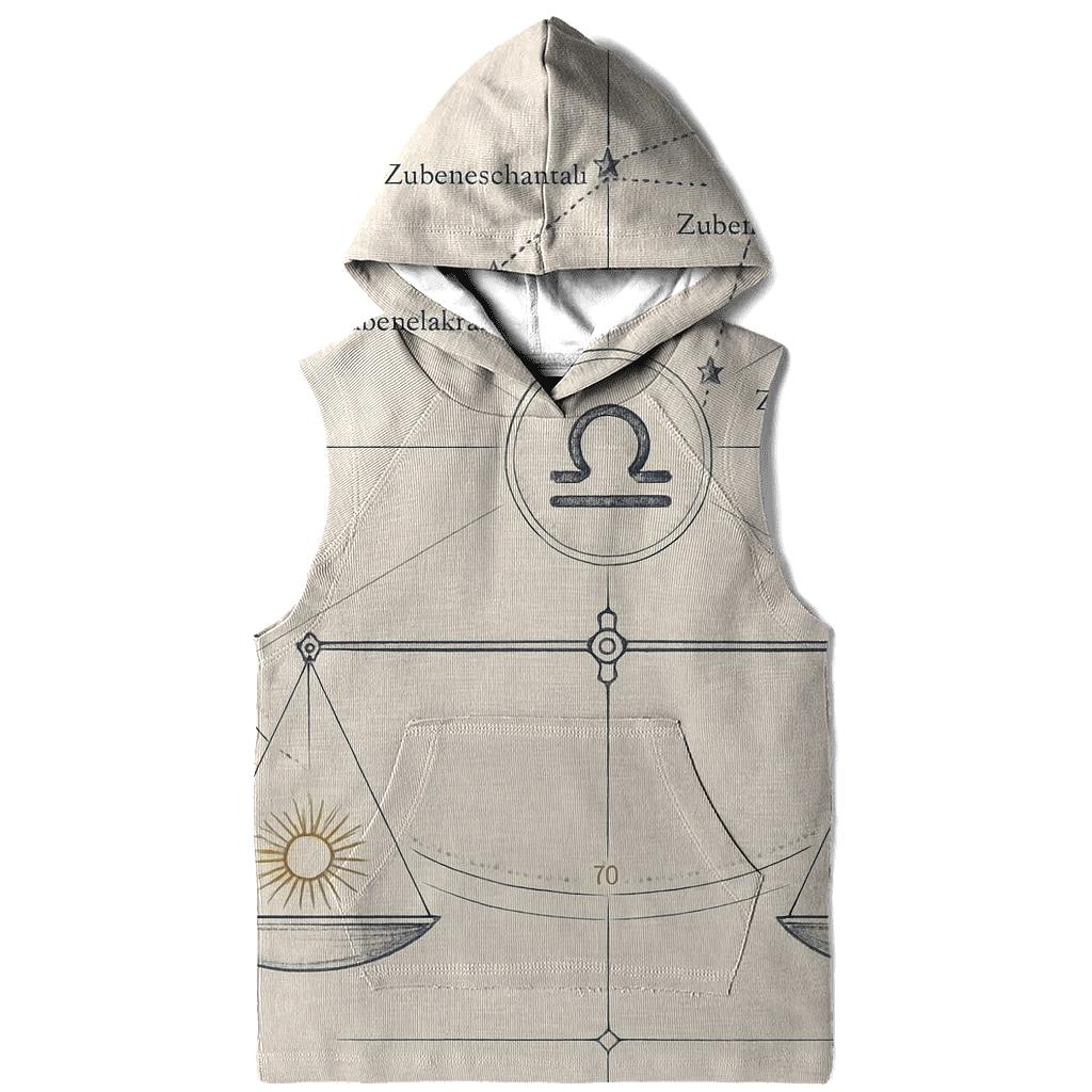 Libra Equinox Balance Diagram heavyweight hoodies