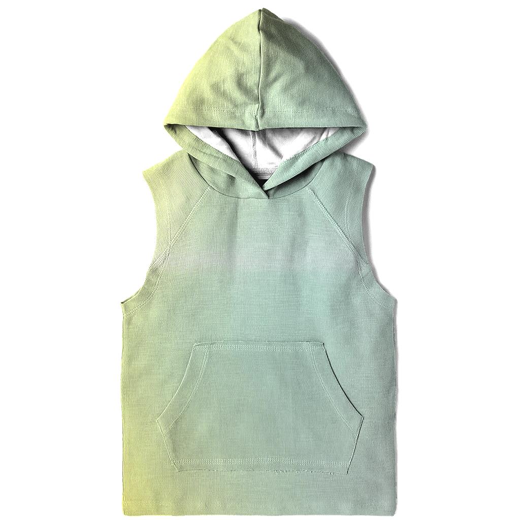 Citrus Ice Sheen Gradient pullover hoodies