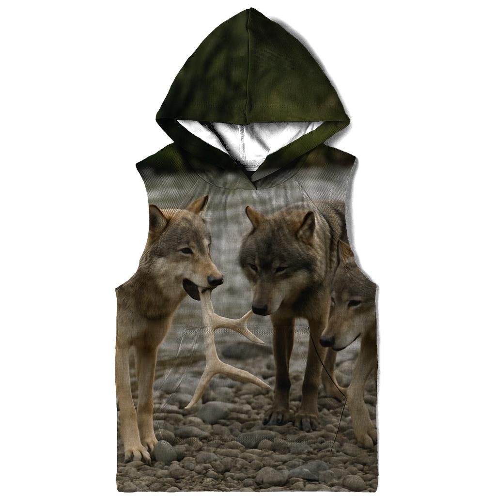 River Gravel Bar Rendezvous embroidered hoodies