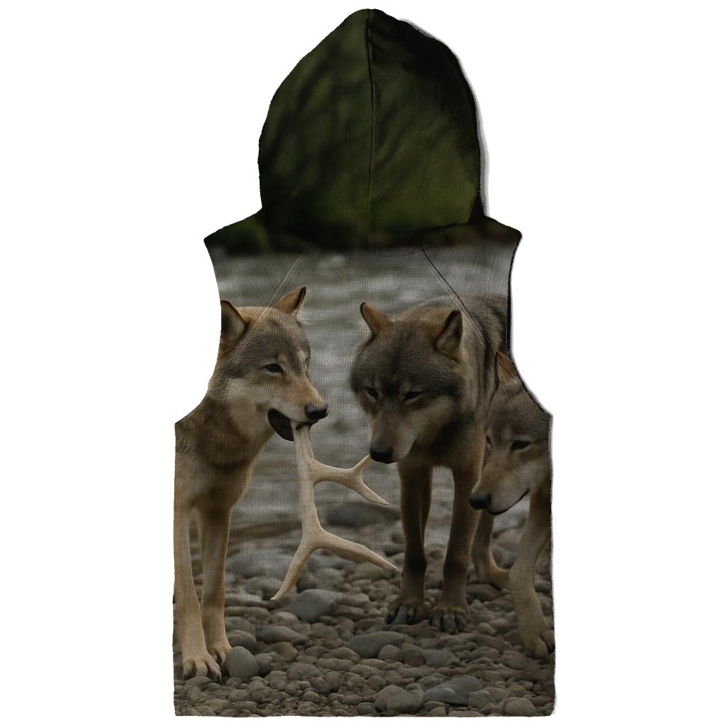 River Gravel Bar Rendezvous embroidered hoodies