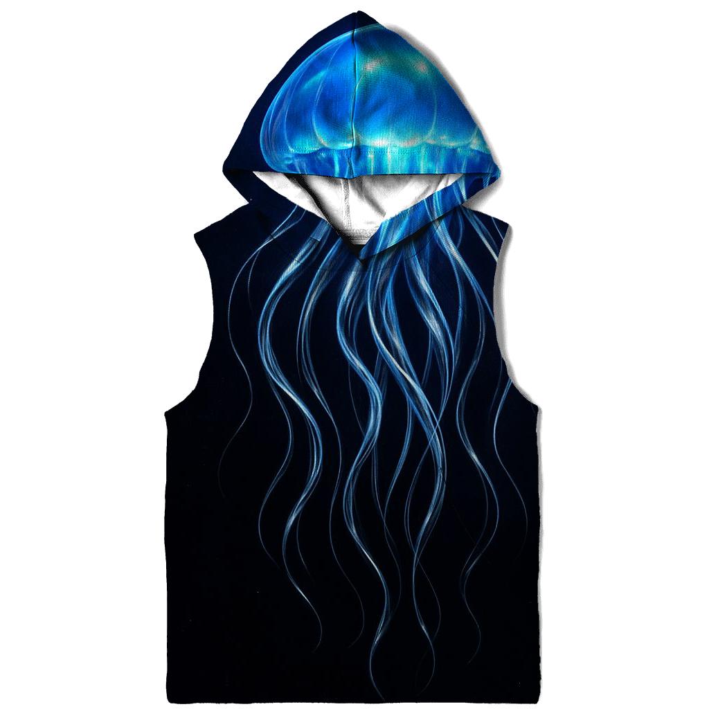 Chrome Jellyfish Night Glow heavyweight hoodies