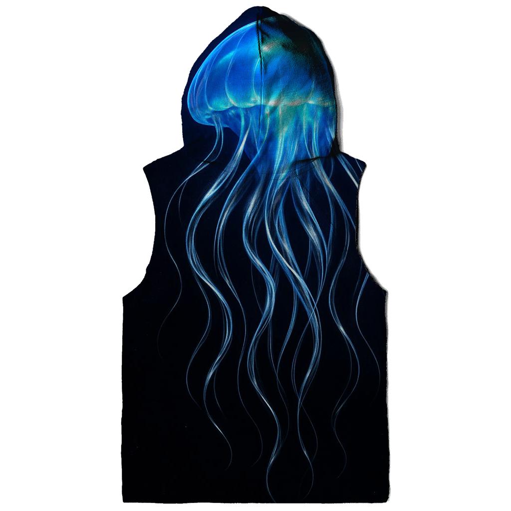 Chrome Jellyfish Night Glow heavyweight hoodies