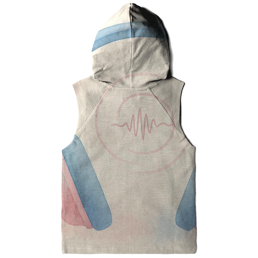 Watercolor Headphone Halo heavyweight hoodies
