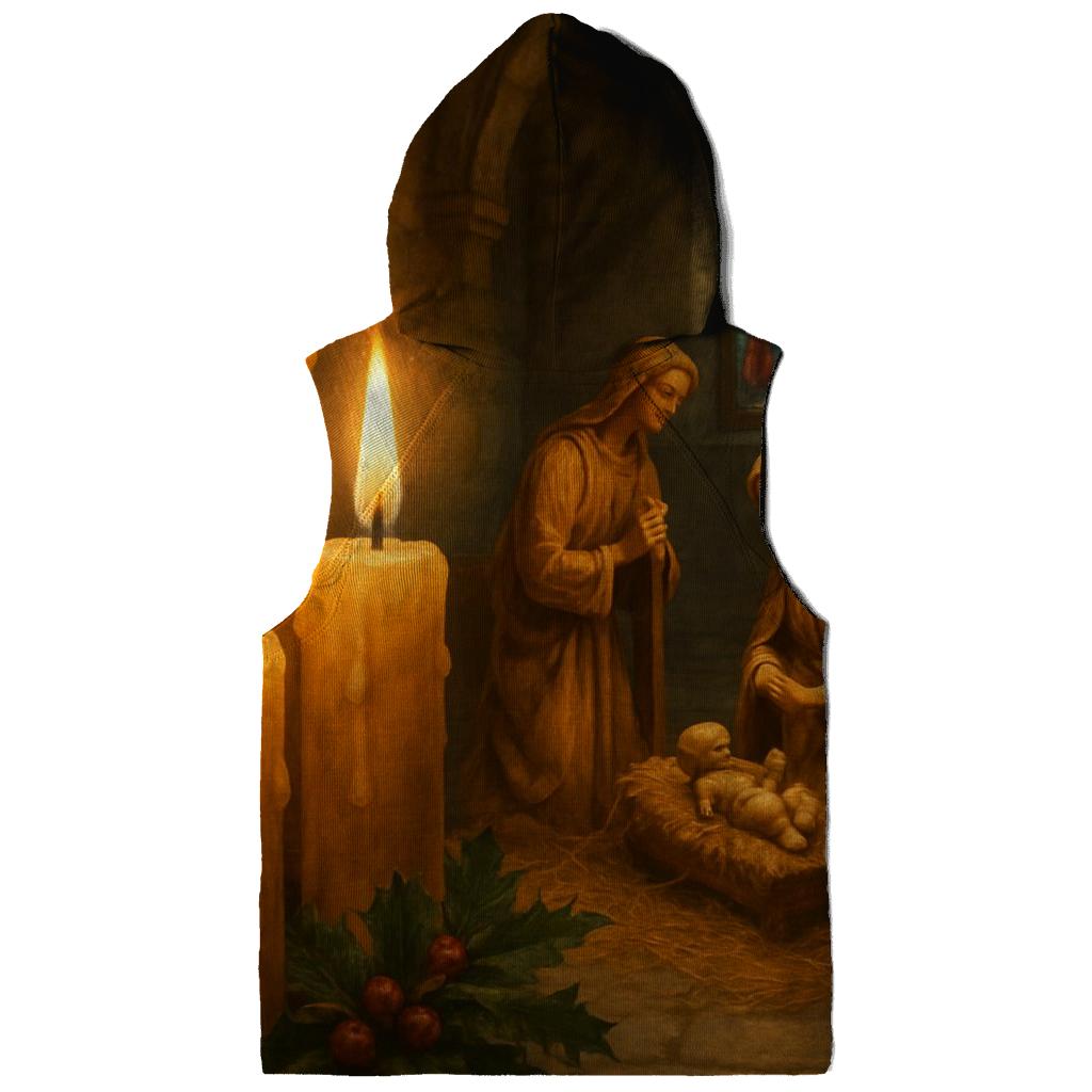 Silent Chapel Nativity Candlelight designer hoodies
