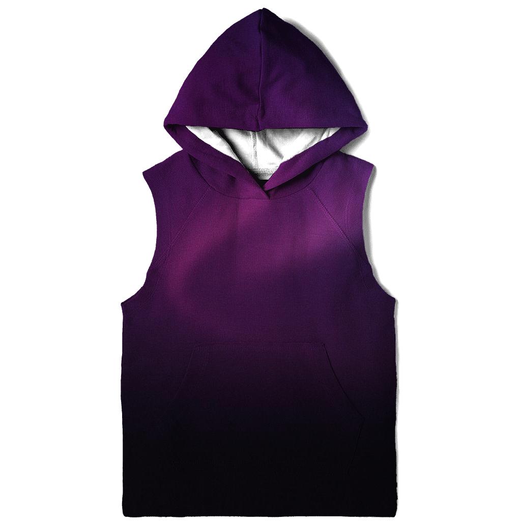Midnight Plum Aurora Gradient pullover hoodies