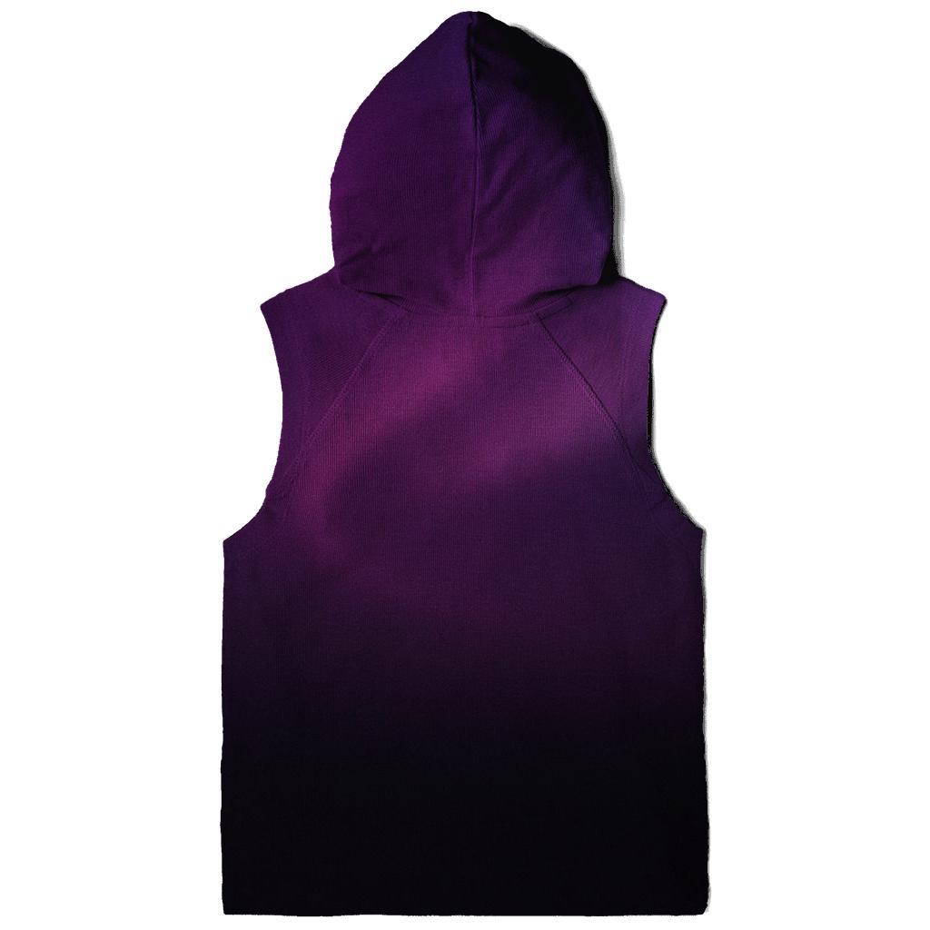 Midnight Plum Aurora Gradient pullover hoodies