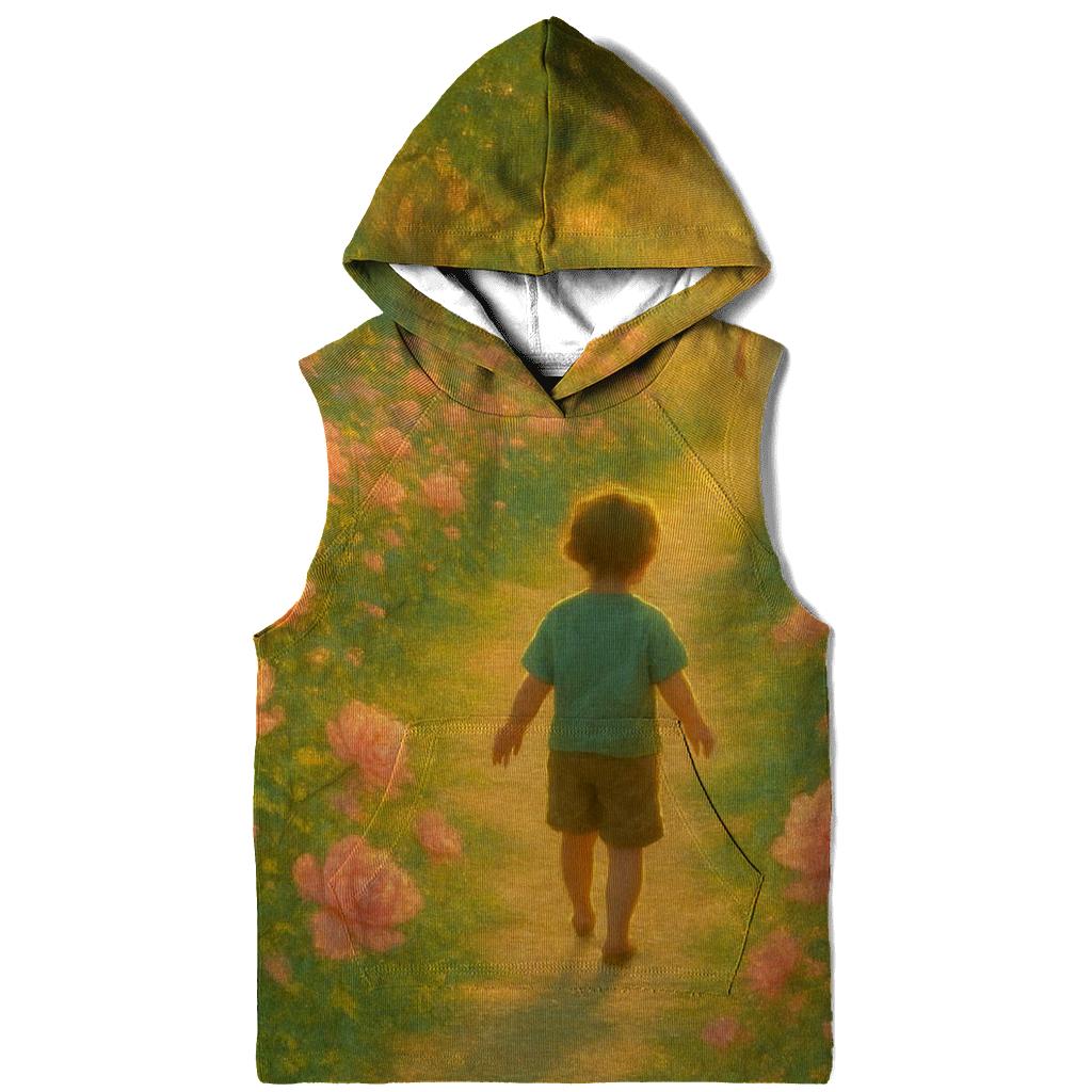 A Garden That Learns Your Footsteps embroidered hoodies