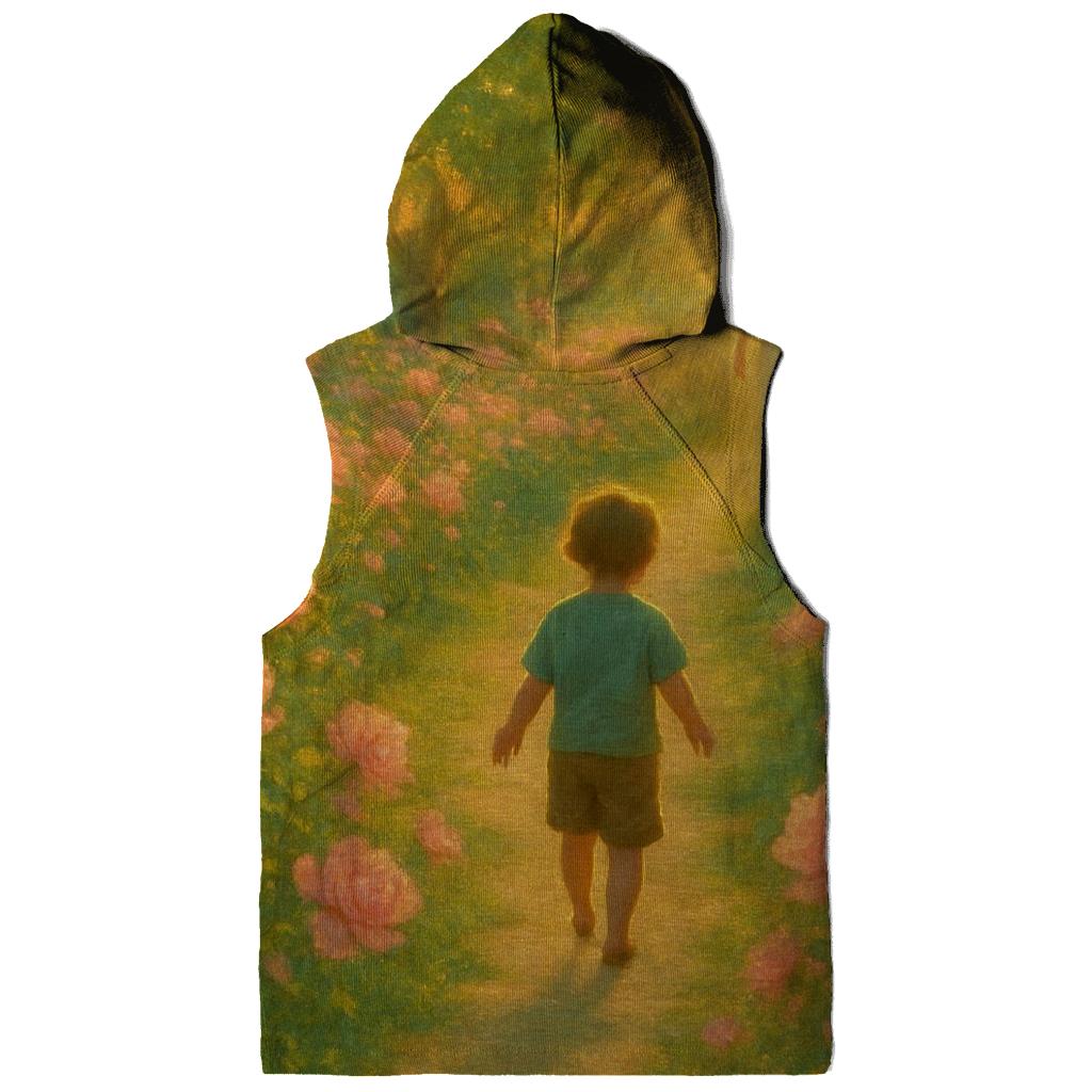 A Garden That Learns Your Footsteps embroidered hoodies