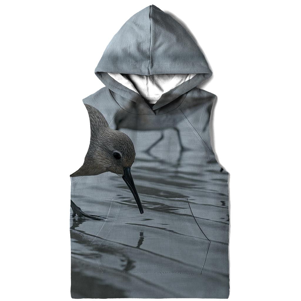 Sandflat Forage Red Knot Flock lightweight hoodies
